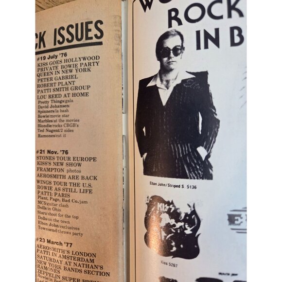 Vintage Rock Scene Magazines Featuring Ted Nugent & AeroSmith May 1977 - Picture 12 of 16
